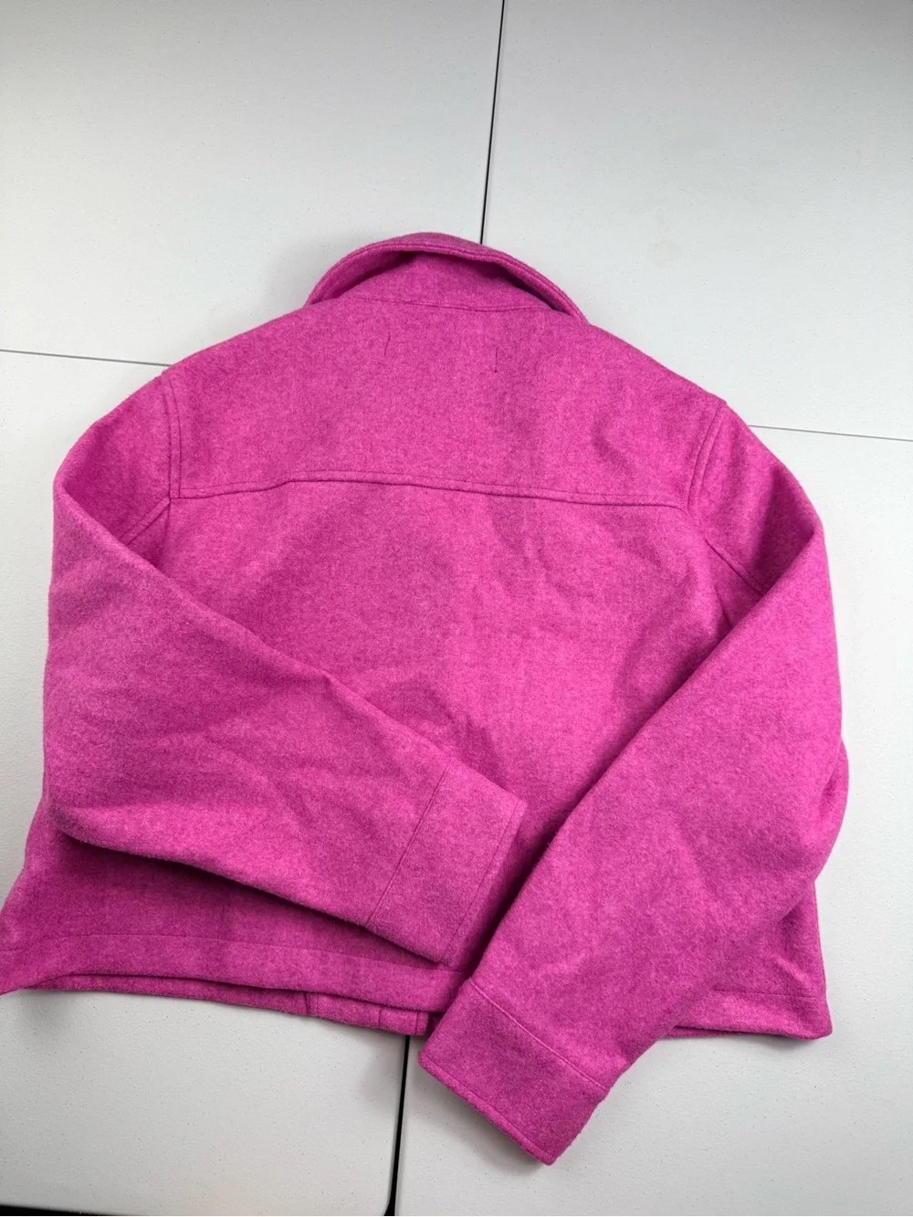 Zara barbie Pink Cropped Jacket
